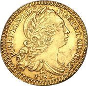 1600 Réis - José I Bahia and Rio de Janeiro Mints obverse image
