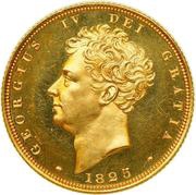 ½ Sovereign - George IV Pattern obverse image