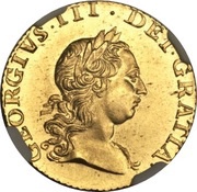 ½ Guinea - George III 1st portrait obverse image