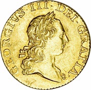 ½ Guinea - George III 2nd portrait obverse image