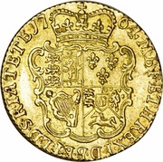 ½ Guinea - George III 2nd portrait, United Kingdom, 1764-1775 reverse image