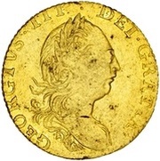 ½ Guinea - George III 3rd portrait obverse image