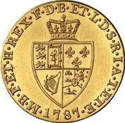½ Guinea - George III Pattern, United Kingdom, 1787 reverse image