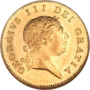 ½ Guinea - George III 7th portrait obverse image