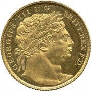 1 Sovereign - George III Pattern obverse image