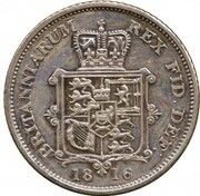 1 Sovereign - George III Pattern, United Kingdom, 1816 reverse image
