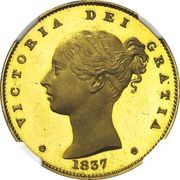 1 Sovereign - Victoria Pattern obverse image