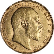 1 Sovereign - Edward VII obverse image