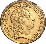 1 Guinea - George I 4th portrait obverse image