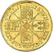 1 Guinea - George I Pattern, United Kingdom, 1727 reverse image