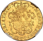 1 Guinea - George III 1st portrait, United Kingdom, 1761 reverse image