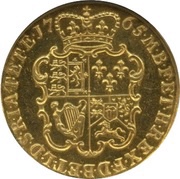 1 Guinea - George III Pattern, United Kingdom, 1765 reverse image