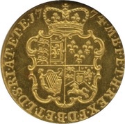 1 Guinea - George III Pattern, United Kingdom, 1774 reverse image