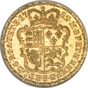 1 Guinea - George III Pattern, United Kingdom, 1782 reverse image