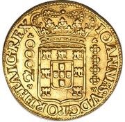 2000 Réis - João V Vila Rica Mint obverse image
