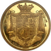 2 Pounds - William IV, United Kingdom, 1831 reverse image