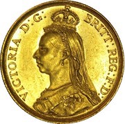 2 Pounds - Victoria 2nd portrait obverse image
