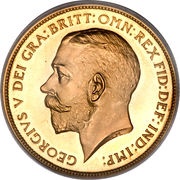 2 Pounds - George V obverse image
