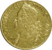 2 Guineas - George II Older portrait obverse image