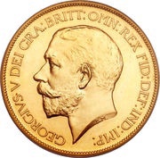 5 Pounds - George V obverse image
