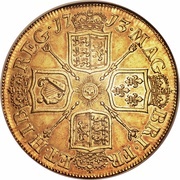 5 Guineas - Anne, United Kingdom, 1711-1714 reverse image