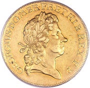 5 Guineas - George I obverse image
