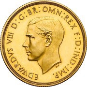 2 Pounds - Edward VIII Pattern obverse image
