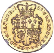 2 Guineas - George III Pattern reverse image