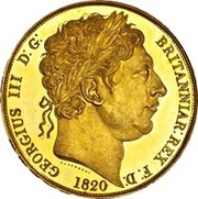 5 Pounds - George III Pattern obverse image