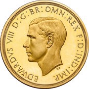 5 Pounds - Edward VIII Pattern obverse image