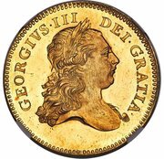 5 Guineas - George III Pattern obverse image