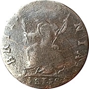 1 Farthing George Rules - Britannias Isles reverse image