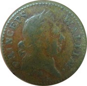 ½ Penny Princeps Walliae - Delectat Rus obverse image