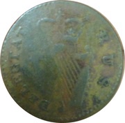 ½ Penny Princeps Walliae - Delectat Rus reverse image