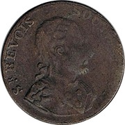 ½ Penny Sir Bevois Southampton - North Wales obverse image