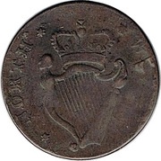 ½ Penny Sir Bevois Southampton - North Wales reverse image