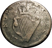 ½ Penny George Rules - North Wales; portrait right, United Kingdom, 1756-1782 reverse image