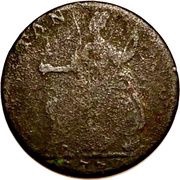 ½ Penny George Rules - Delectan Dus, United Kingdom, 1771 reverse image