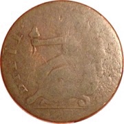½ Penny Gloriovs III Vis - British Tars, United Kingdom, 1771-1797 reverse image