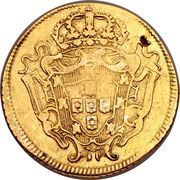 3200 Réis - João V Vila Rica Mint, Brazil, 1727-1733 reverse image