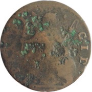 ½ Penny Clauduis Romanus - Pax Pla Cid, United Kingdom, 1775 reverse image