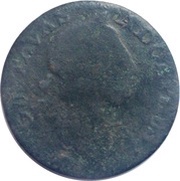 ½ Penny Gustavas Adolphus - Bel * Ona obverse image
