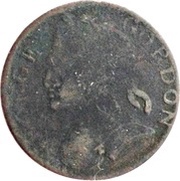 ½ Penny George Gordon - Bater Sea obverse image