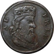 ½ Penny Alfred - Briton's Glory obverse image