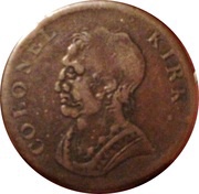 ½ Penny Colonel Kirk - Britons Happy Isle obverse image