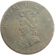 ½ Penny Romulus - Virtvs Nunq Deficit obverse image