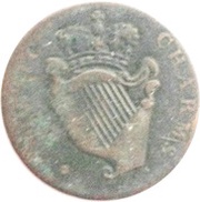 ½ Penny Thomas Seymour - Music Charms, United Kingdom, 1780 reverse image