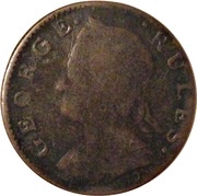 ½ Penny George Rules - Britannia Isles obverse image