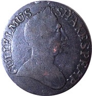 ½ Penny Guilelmus Shakespear - Britons Rule obverse image