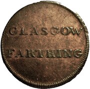 1 Farthing Lanarkshire - Glasgow / Cubie and Paterson's reverse image
